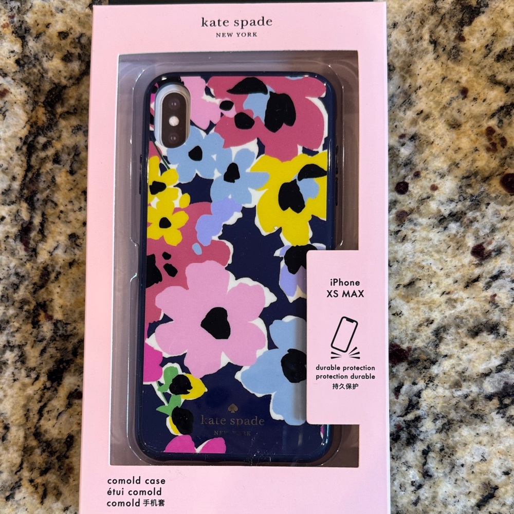 Kate Spade Colorful Floral iPhone XS Max Case